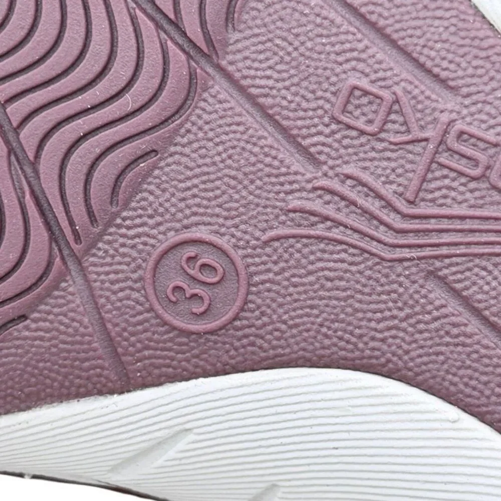 DANSKO Womens Holland Supportive Leather Burgundy Wine Suede Sneaker EU 36